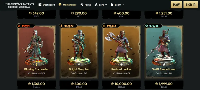 Ubisoft RPG NFT