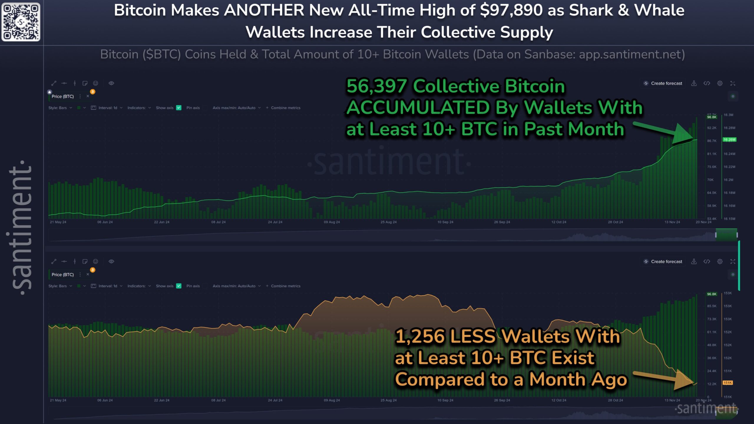 Direcciones de Ballenas de Bitcoin y Acumulación