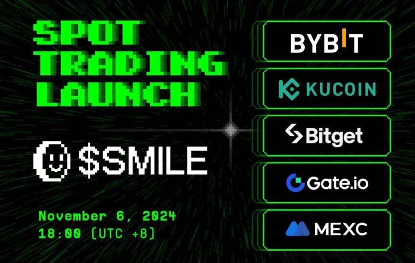 El lanzamiento del spot trading de bitSmiley está programado para el 6 de noviembre en los principales exchanges