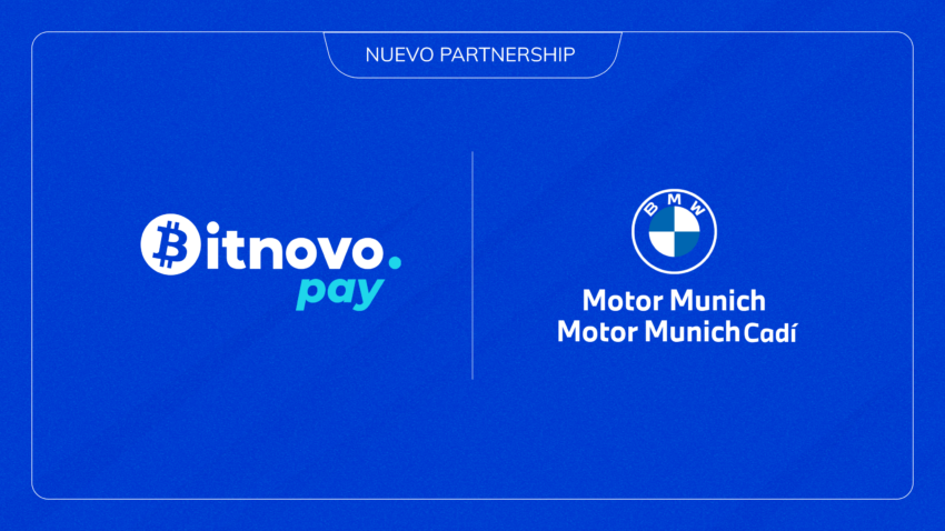 Motor Munich y Bitnovo Pay se asocian para impulsar la compra de BMW en España mediante criptomonedas