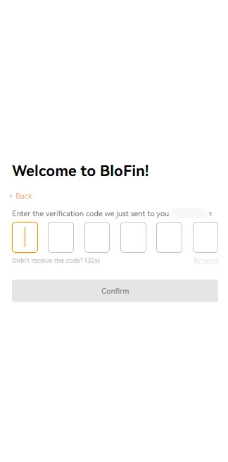 blofin review regístrate paso 3
