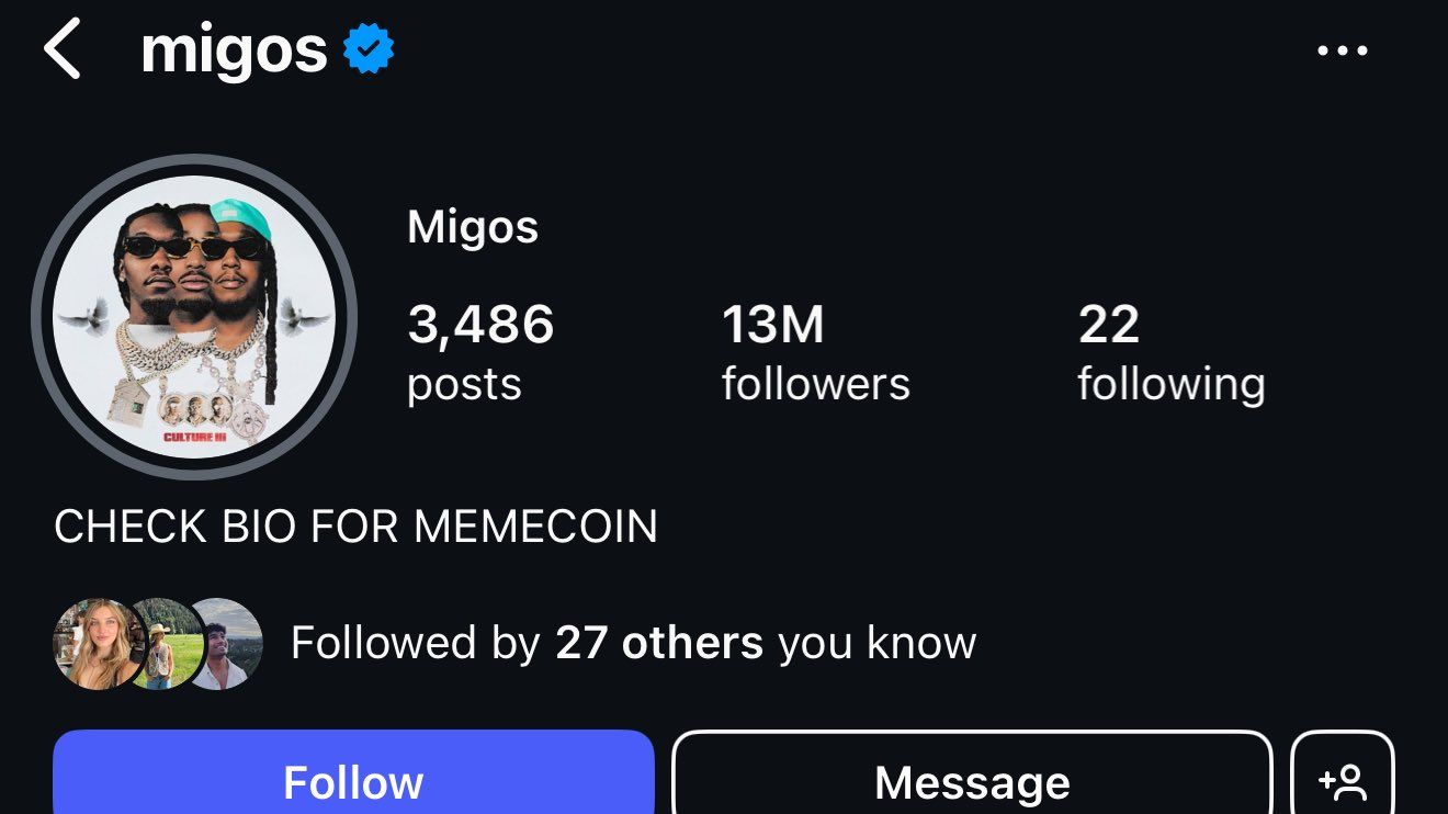 Cuenta Hackeada de Migos