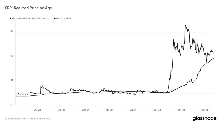 Análisis del precio y rendimiento de XRP de Ripple. Fuente: Glassnode