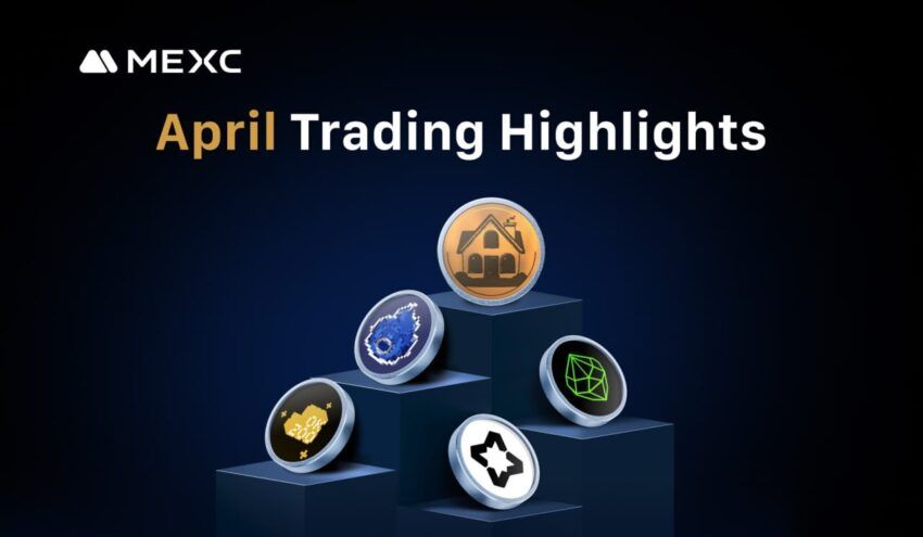 MEXC listó 160 tokens en abril y ofreció retornos superiores al 800% entre los principales ganadores