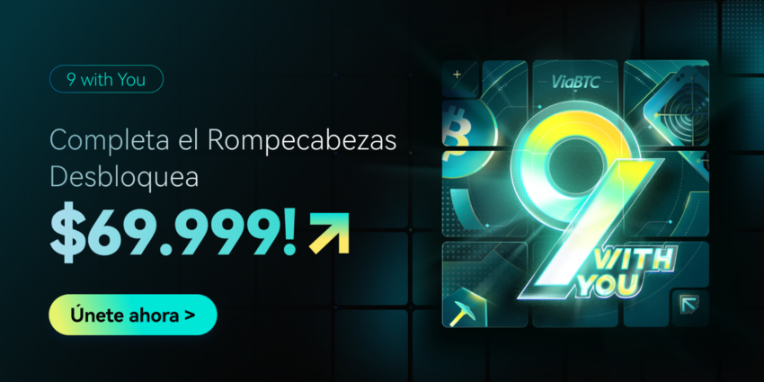 ViaBTC celebra su 9º aniversario con una campaña de premios de $69.999