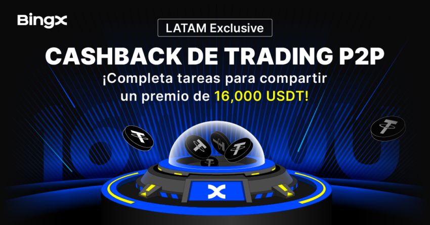 BingX acelera la adopción de P2P en América Latina con una campaña de 16,000 USDT en premios